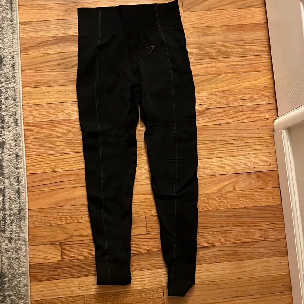 Gymshark Black Leggings Size - M - Worn Once